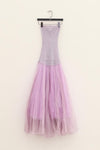 marc le bihan strapless dress 21930 ORCHIDEE